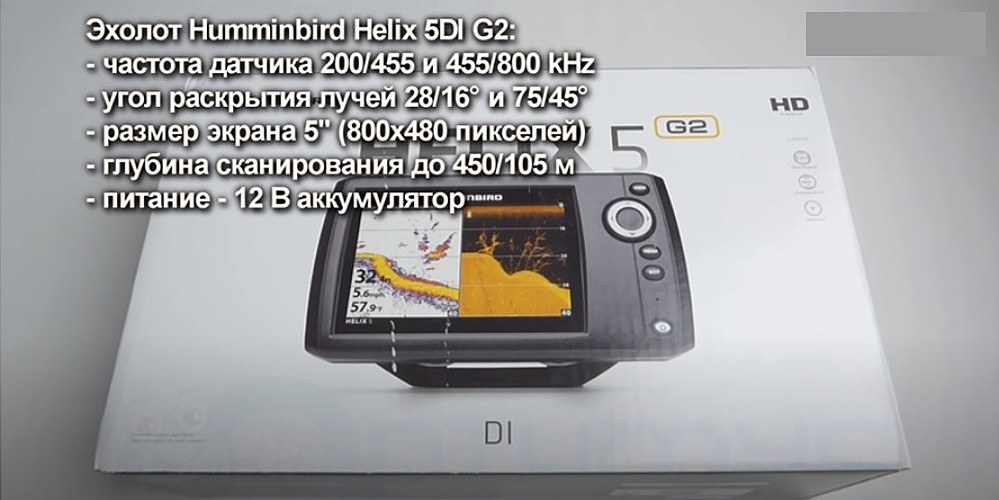 Схемы эхолотов humminbird